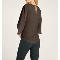Bluse, schokobraun