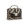 Tasche, Animalprint, gold
