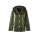 Jacket with sheen effect, olive