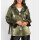 Jacket with sheen effect, olive