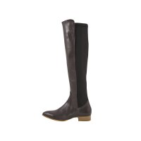 Goat nappa leather boots, brown