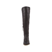 Ziegen-Nappaleder-Stretch-Stiefel, braun