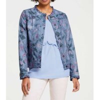 Designer-Wende-Jeansjacke, blau