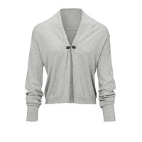 Knit cardigan, grey blend