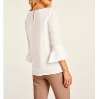 Linen blouse, offwhite