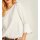 Linen blouse, offwhite