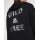 Hooded shirt jacket with sequins, black