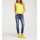 Chiffon blouse top, neon yellow