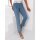 Stretch-Jeans mit seitlichen Biesen, blue-bleached