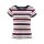 Marken-Streifenshirt, rot-blau-ecru