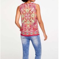 Designer-Blusentop, bunt
