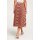 Pleat skirt, multicolour