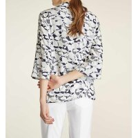 Druckbluse m. Schluppe, bunt