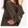 Bluse mit Stickerei, oliv