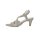 Ziegen-Veloursleder-Sandalette, taupe
