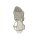 Ziegen-Veloursleder-Sandalette, taupe