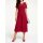 Designer-Overall m. Volants, rot