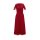 Designer-Overall m. Volants, rot