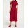Designer-Overall m. Volants, rot