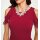 Designer-Overall m. Volants, rot