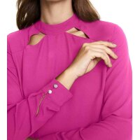 Bluse m. Cut-Outs, erica