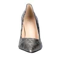 Leder-Pumps, grau