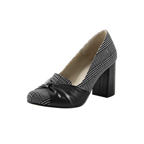 Pumps, black-white