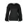 Sweter z falbankami, czarny