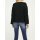 Sweter z falbankami, czarny