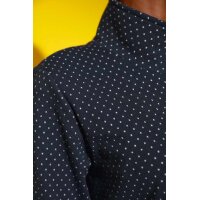 Jerseyblazer, marine-weiß