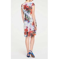 Sheath dress, white-multicolour