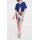Sheath dress, white-multicolour