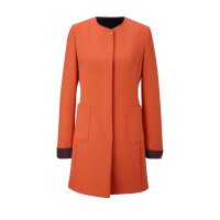 Designer-Mantel, orange