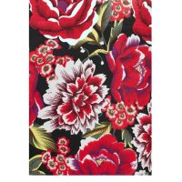 Satinrock, bunt