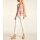 Designer-Skinny-Leggings m. Spitze, offwhite