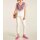 Designer-Skinny-Leggings m. Spitze, offwhite