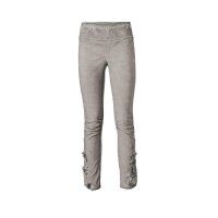 Designer-Skinny-Leggings m. Spitze, stein