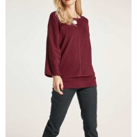 Pullover + Top, rotbraun