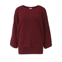 Pullover + Top, rotbraun