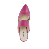 Nappa leather sabot, pink