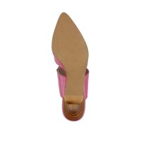 Nappa leather sabot, pink