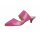 Nappa leather sabot, pink