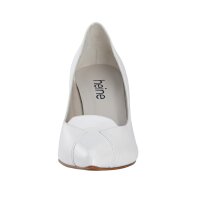 Ziegen-Nappaleder-Pumps, weiß