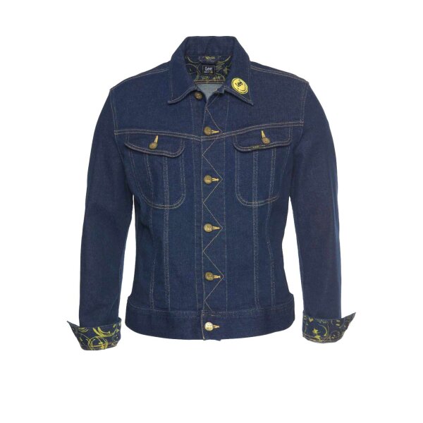 Marken-Herren-Jeansjacke, dunkelblau