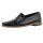 Patent leather slipper, black
