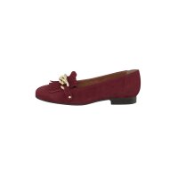Velours slippers, rust red