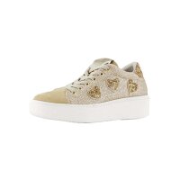 Sneaker, beige-gold-coloured