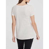 Shirt with print, ecru