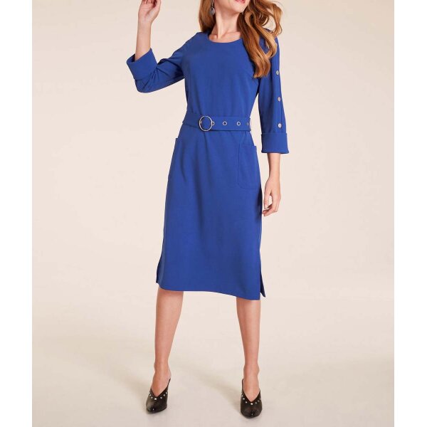 Dress, azure blue
