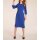 Dress, azure blue